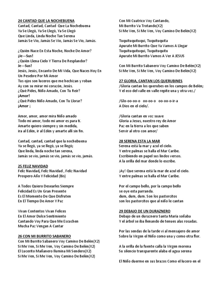 Villancicos para Celebrar la Navidad | PDF | Navidad | Cristo (título)