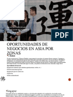 Oportunidades de negocio en Asia: China, Singapur, Turquía e India