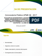 Audiencia de Presentacion