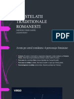 Constelatii Traditionale Romanesti