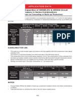 Interrupting Capacities of HEINELEC & HEIDIN Circuit Breakers in Series Combinations