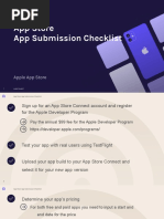 App Store App Submission Checklist