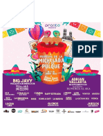 Cartel Festival de La Michelada y El Pulque 2022