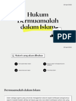 Hukum Bermualah Dalam Islam