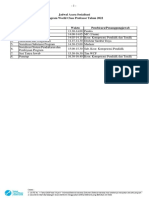 Jadwal Sosialisasi Program WCP