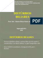 Distúrbios biliares: colecistite, colelitíase e colecistectomia