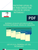 REDACCION DE MINUTAS EN SEDE NOTARIAL - Ronald RomuloVenero Bocanngel