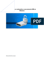 Como Colocar Contraseñas A Una Memoria USB en Windows: Manual (Dominio Propio)