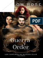 8.GUERRA y ORDER (Los Vampiros de - Willow Rose