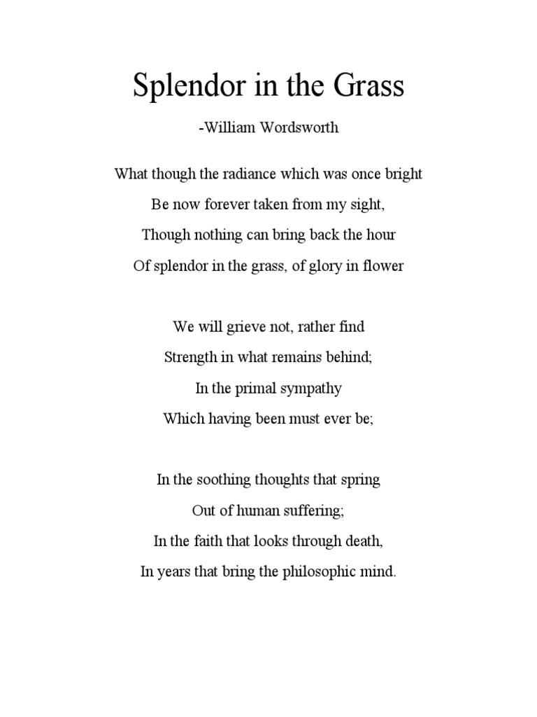Wordsworth's 