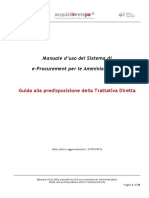 Guida Alla Trattativa Diretta MEPA