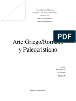 Informe Arte Griego Michelle Mora Seccion 2M CI 30334569 Primer Semestre Diseño Gráfico