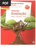 Ficha de Avaliação de Inglês - 3º Ano | PDF | Artes Linguísticas e ...