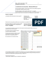 Tabular Cuestionarios en Excel