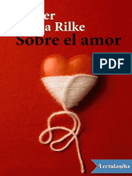 Sobre El Amor - Rainer Maria Rilke