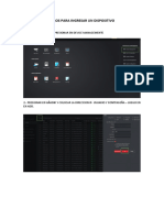 Pasos para Ingresar Un Dispositivo