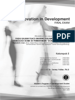 Innovation in Development: Final Exam