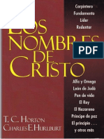 LOS NOMBRES DE CRISTO_T.C. HORTON_CHARLES E. HURLBURT