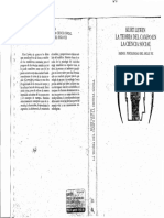 La Teoria Del Campo en La Ciencia Social - Kurt Lewin