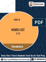 Vocabulary Word List (1-6
