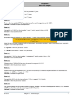 Math Financiers Exercises