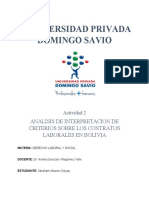 Analisis de Interpretacion de Criterios Sobre Los Contratos