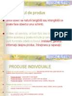 Conceptul de Produs Clasificarea Produselor
