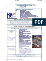 Chapter 1 - Introduction To Selling