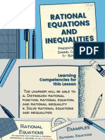 Rational Equations and Inequalities