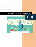 Historia de La Microbiología