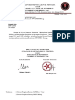 Surat Permohonan Peninjauan Konfercab GMNI Malang (FIP)