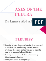 Diseases of The Pleura, Diaphragm and Chest