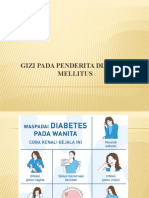 GIZI Pada Pasien DIABETES MELLITUS