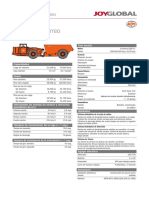 La Hoja de Especificaciones Del Camión DT 3504