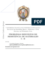 Ejercicios de Resueltos por método de tres momentos (Resistencia de Materiales) 