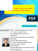 Peran Dan Fungsi Fasilitator