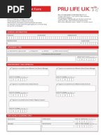 Agency Movement Form: General Information