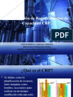 3.6 Planeación de Requerimientos de Capacidad CRP.