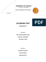 Module 3 Activity No. 5 Experiment No. 3 Ice Making Test