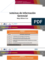 SIistemas de Información Gerencial - Primera Sesión