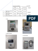 List Alat Kalibrasi Ulang Tahap 1