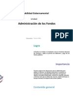 U6 - Administración de Los Fondos