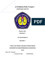 PDF Laporan Praktikum Komponen Vektor p2 DL
