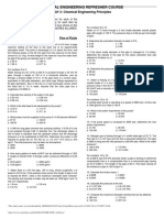 Chemical Engineering Refresher Course