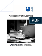 Accessibility of Elearning