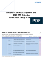 Results of 2019 IMS Objective and 2020 IMS Objective