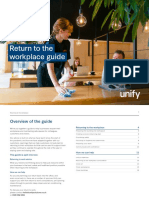 Unify Return To The Workplace Guide