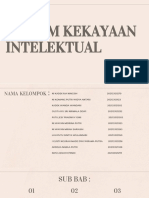 Materi 7 Hukum Kekayaan Intelaktual