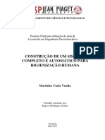 Construção de Um Sistema Completo e Automático para Higienização Humana