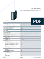 Data Sheet 6ES7322-5FF00-0AB0: Supply Voltage